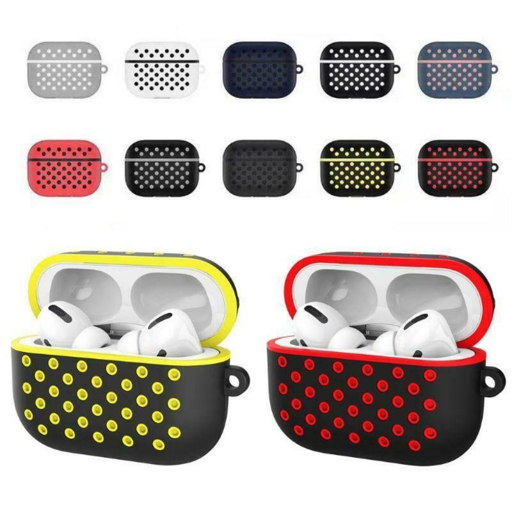 Airpods Pro Case Double Color Protective Silicone